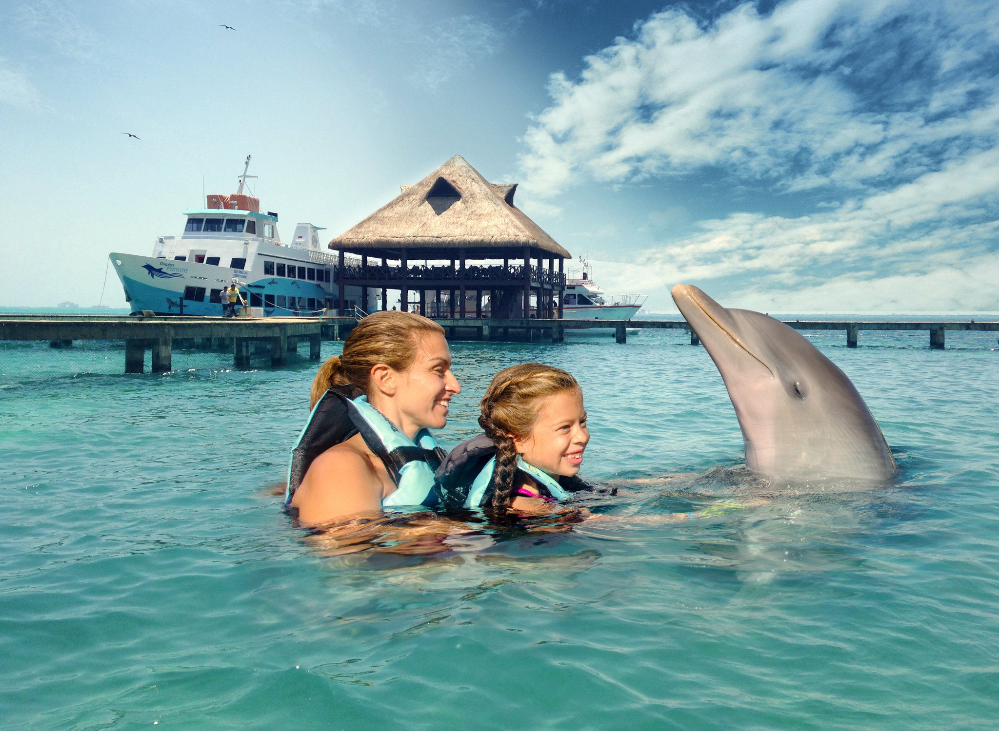 Swim With Dolphins in Isla Mujeres