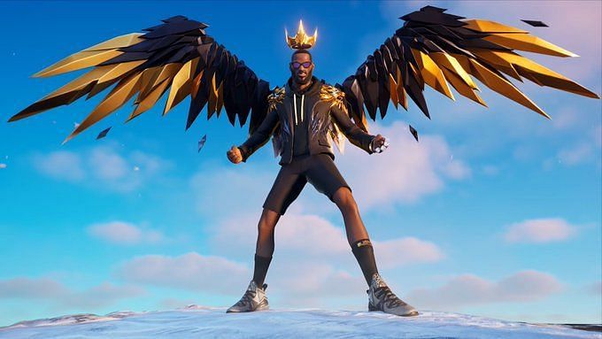 LeBron James came to 'Fortnite' on July 14