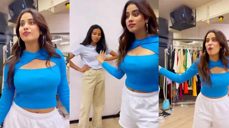 Jahnvi Kapoor re-enacts the ‘What is this behavior Pooja?’