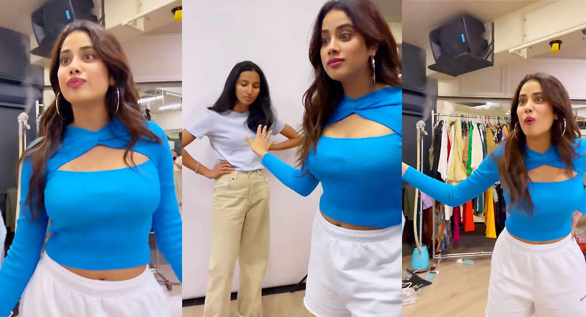 Jahnvi Kapoor re-enacts the ‘What is this behavior Pooja?’