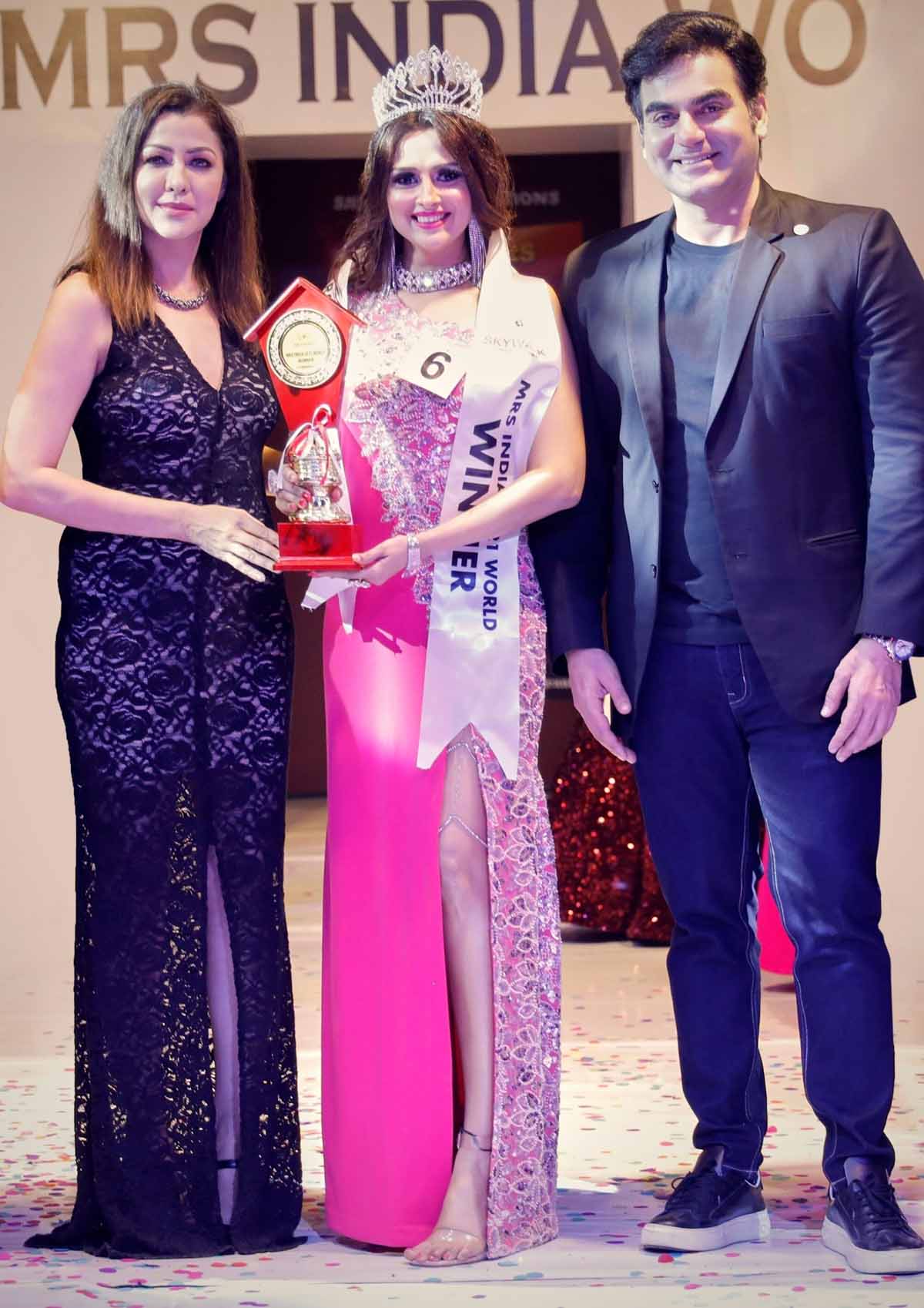 Namrata Tolia Shah wins Mrs India 2021 beauty pageant