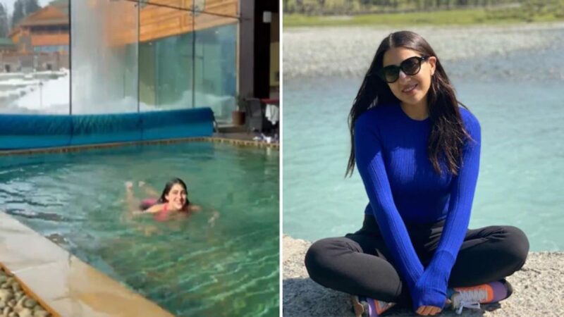 Sara Ali Khan is the Monday motivation you’ve been looking for, swimming in sub-zero temperatures in Kashmir