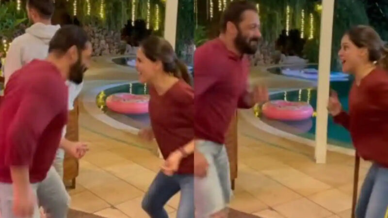 Salman Khan and Genelia D’Souza’s latest dancing video goes viral-watch