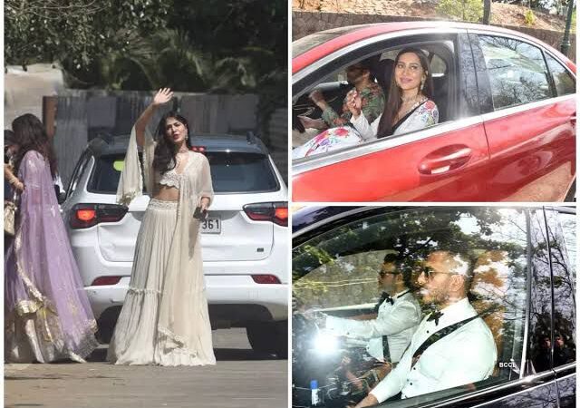 Shibani Dandekar and Farhan Akhtar’s wedding updates: Bollywood celebs including Hrithik Roshan were snapped at the wedding venue