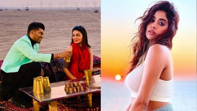 Photos of the day: From Janhvi Kapoor chilling in a sunset to Guru Randhawa sharing moments with Neeru Bajwa