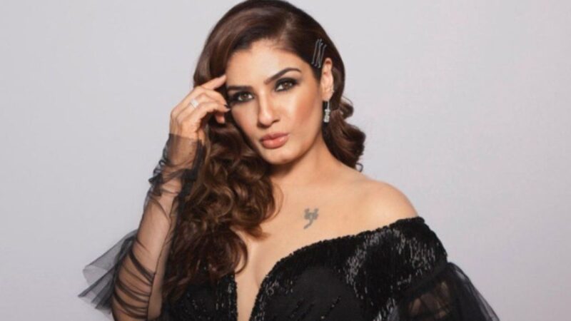 Raveena Tandon’s striking response to a troll; says, “I have travelled in train, got eve teased and pinched”