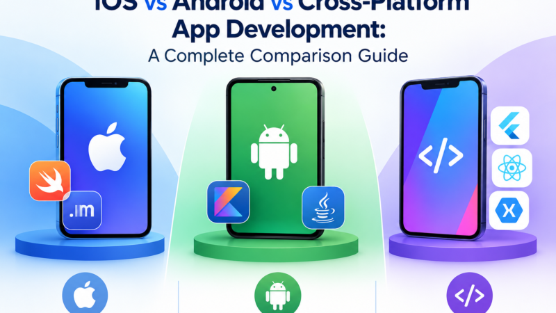 iOS vs Android vs Cross-Platform App Development